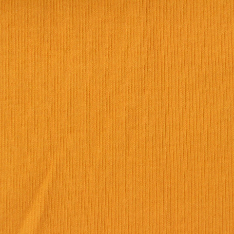 100% Cotton Interlock Knit Fabric, 220 gsm, 165 cm — Orange