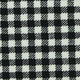 Black Check Warp Knit, Nylon — texture