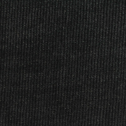 Chenille Fabric, 350 gsm, 188 cm — Black