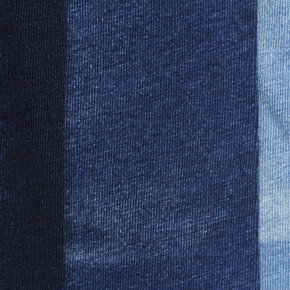 Blue Vertical-Stripe Jersey Knit