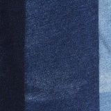 Blue Vertical-Stripe Jersey Knit