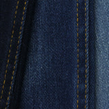 Cotton Polyester Stretch Denim Fabric, 380 gsm, 160 cm — Navy
