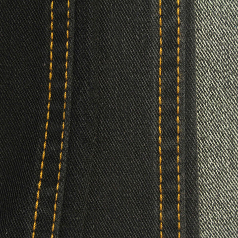 Polyester Cotton Blend Stretch Denim Fabric, 330 gsm, 150 cm — Navy
