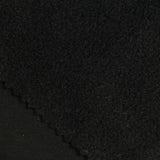 Cotton Fleece Fabric, 340 gsm, 150 cm — Black