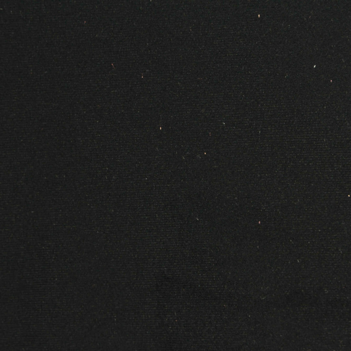 Brushed Polyester Stretch Warp Knit Fabric, 230 gsm, 150 cm — Black