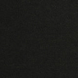 Polyester Stretch Ponte Knit Fabric, 250 gsm, 165 cm — Black