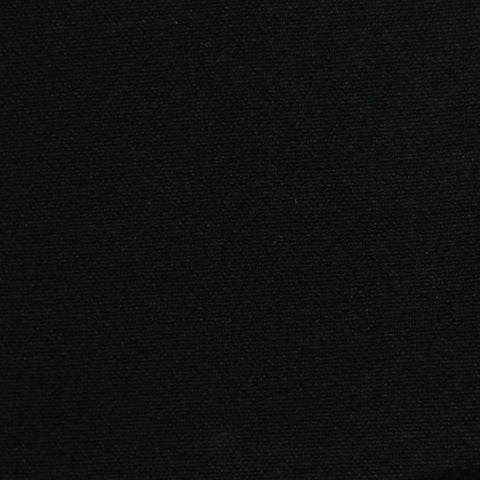 Polyester Stretch Knit Fabric, 250 gsm, 165 cm — Black