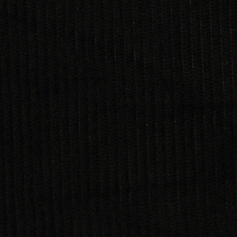 100% Polyester Warp Knit Fabric, 200 gsm, 190 cm — Black