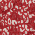 Red Leopard Knit, Poly-Cotton