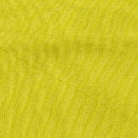 Nylon Viscose Stretch Ponte Knit Fabric, 250 gsm, 150 cm — Yellow