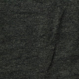 Dark Grey Heathered-Marl Jersey Knit, Cotton-Poly