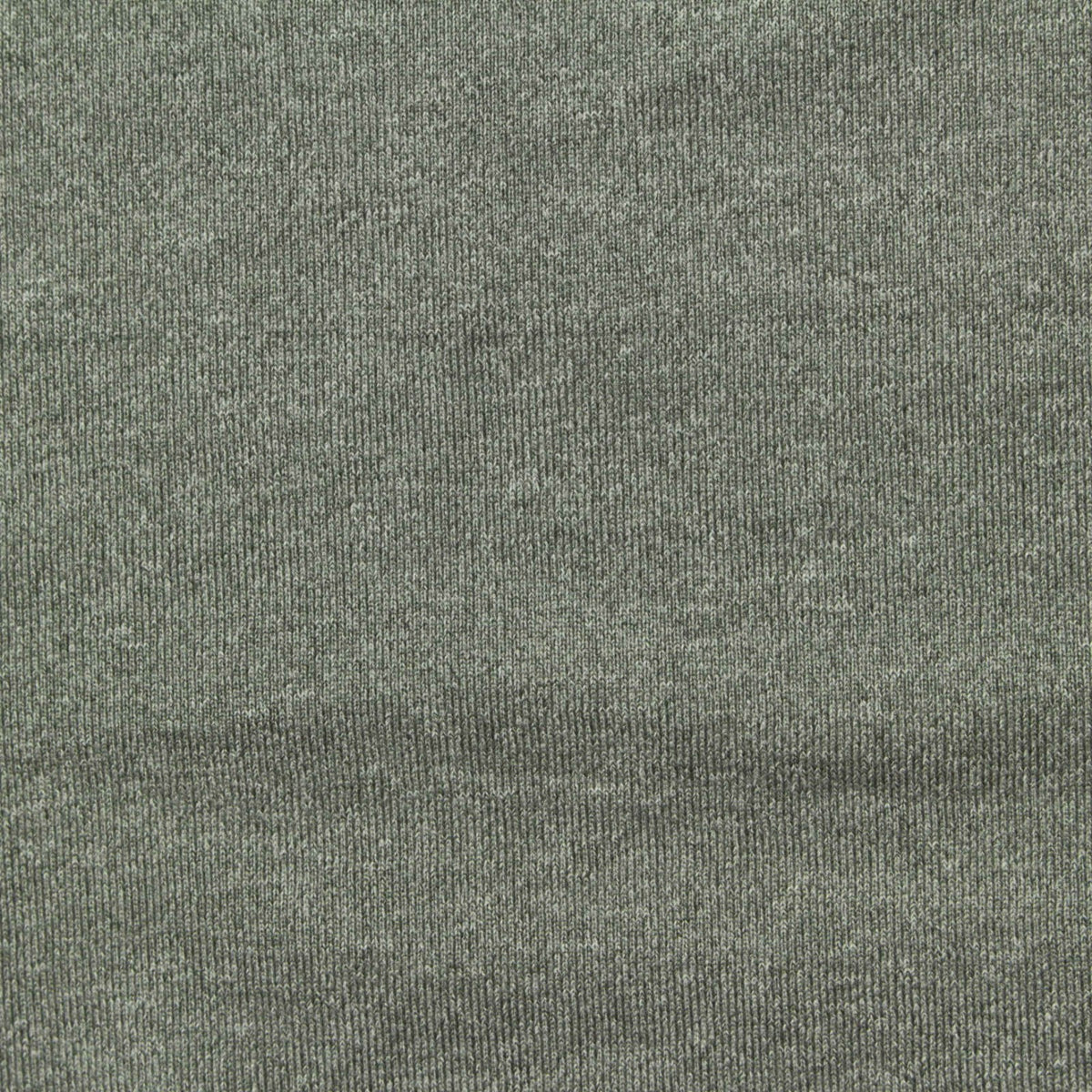 Heathered Grey-Green Marl Jersey Knit, Polyester, 146 gsm