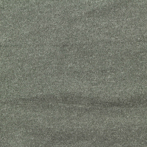 Heathered Grey-Green Marl Jersey Knit, Polyester, 146 gsm