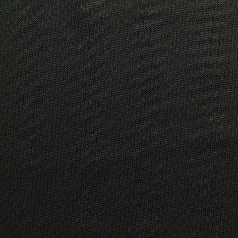 100% Polyester Birdseye Knit Fabric, 174 gsm, 160 cm — Black