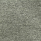 Heathered Grey Marl Rib Knit, Poly-Cotton