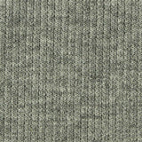 Heathered Grey Marl Rib Knit, Poly-Cotton — texture