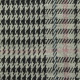 Black Houndstooth Jacquard, Polyester