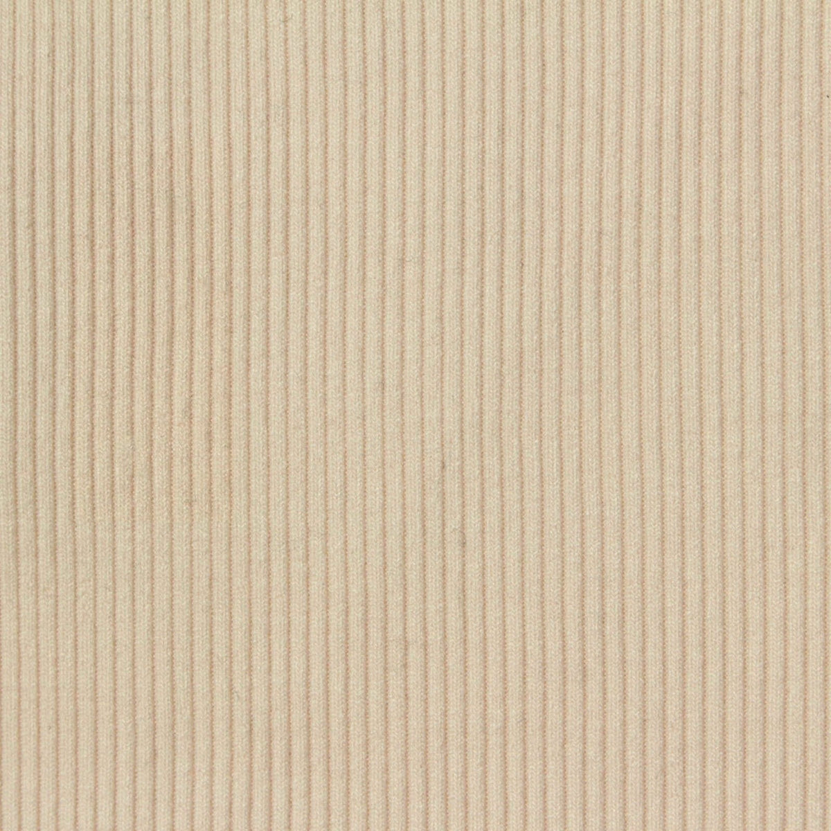 Polyester Viscose Stretch Rib Knit Fabric, 356 gsm, 120 cm — Beige