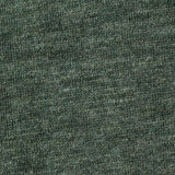 Dark Green Marl Jersey Knit, Cotton — texture