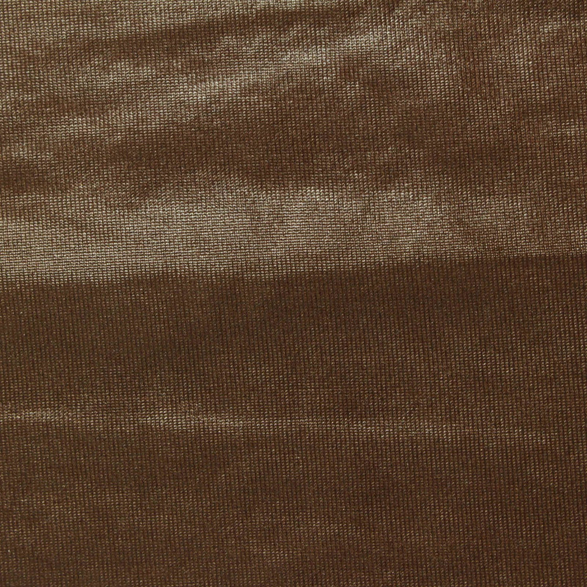 Polyester Stretch Milk Silk Knit Fabric, 150 gsm, 150 cm — Brown