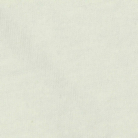100% Cotton Jersey Knit Fabric, 176 gsm, 170 cm — White