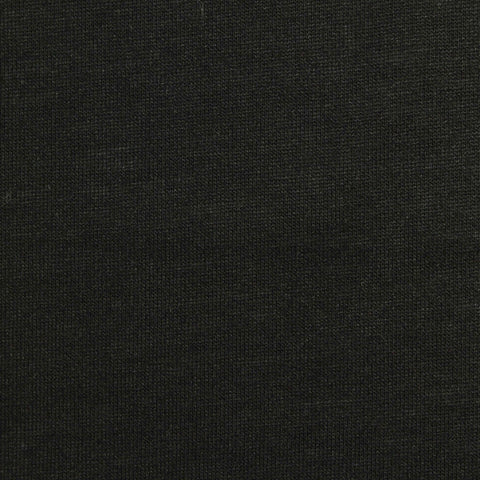 Polyester Viscose Jersey Knit Fabric, 150 gsm, 170 cm — Black