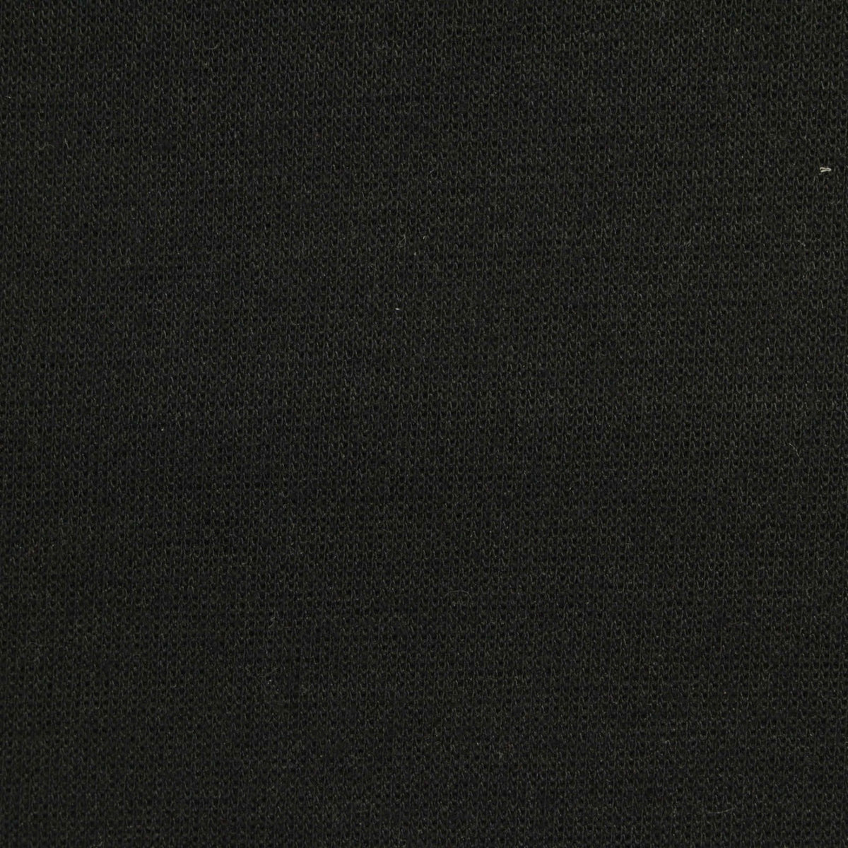 Polyester Cotton Scuba Knit Fabric, 250 gsm, 170 cm — Black