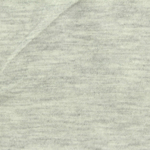 Light Grey Marl Jersey Knit, Polyester, 135 gsm, 170 cm, ref EF-245418