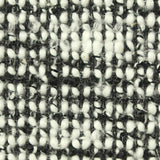 Black Marl Bouclé, Cotton-Poly — texture