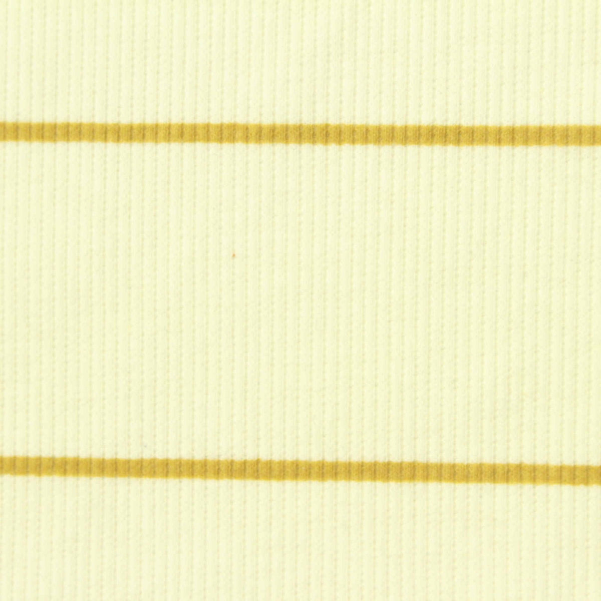 Gold Stripes Rib Knit, Poly-Viscose