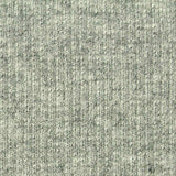Heather Grey Marl Rib Knit, Cotton — texture