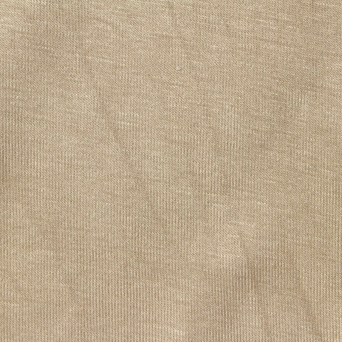 Viscose Stretch Rib Knit Fabric, 230 gsm, 140 cm — Khaki