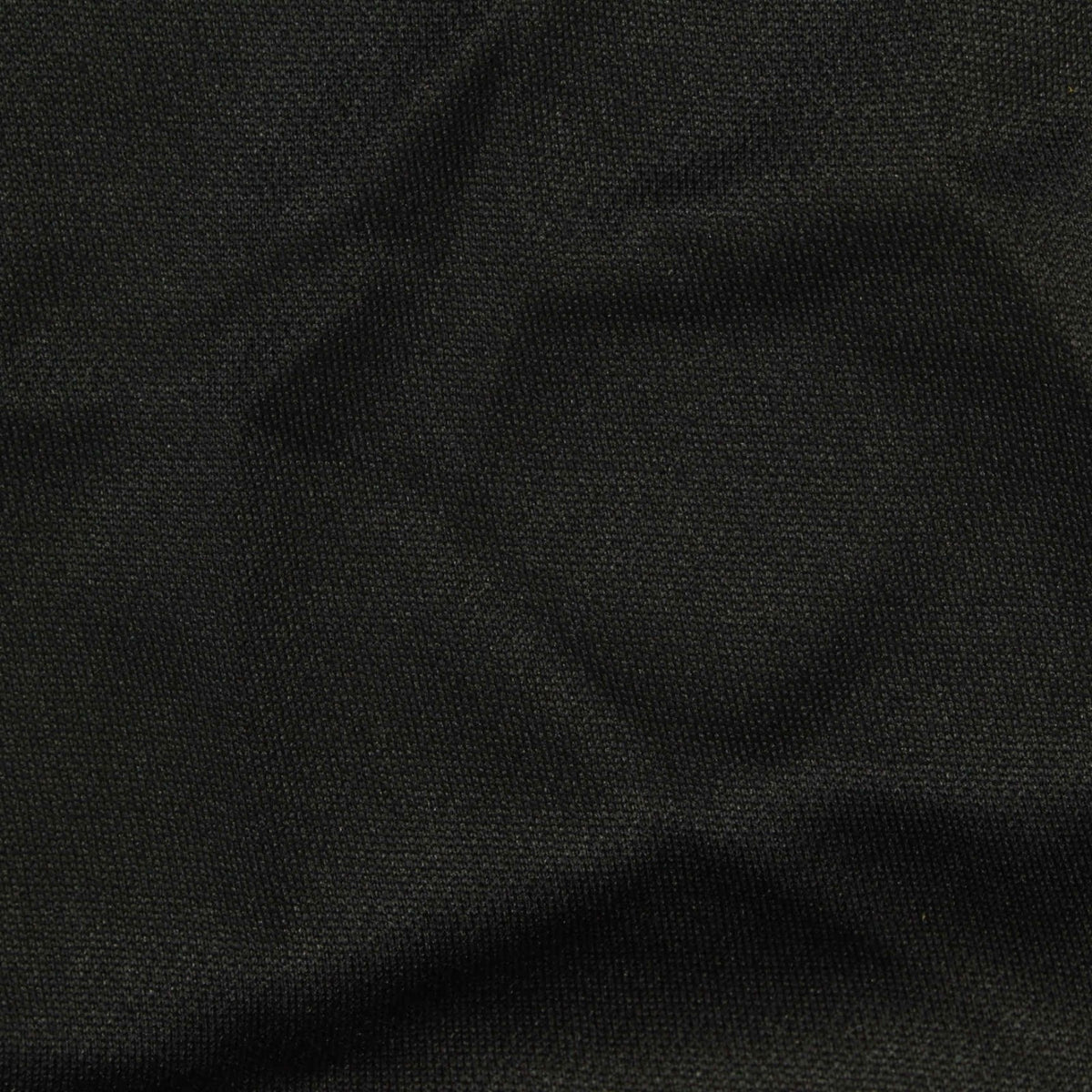 100% Polyester Birdseye Knit Fabric, 190 gsm, 185 cm — Black
