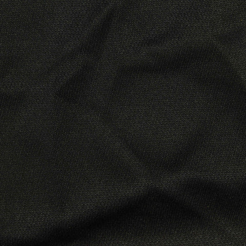 100% Polyester Birdseye Knit Fabric, 190 gsm, 185 cm — Black
