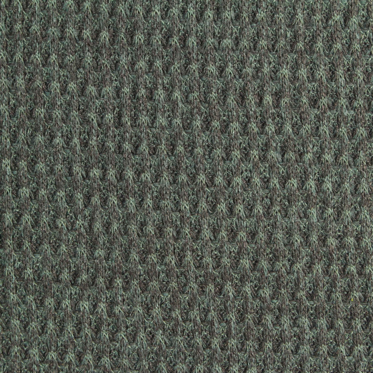 Light Green Marl Waffle Knit, Viscose-Poly