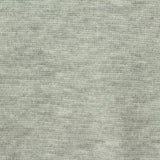 Light Grey Marl Rib Knit, Cotton-Poly