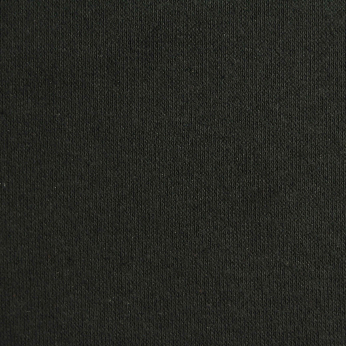 Cotton Polyester French Terry Fabric, 240 gsm, 173 cm — Black