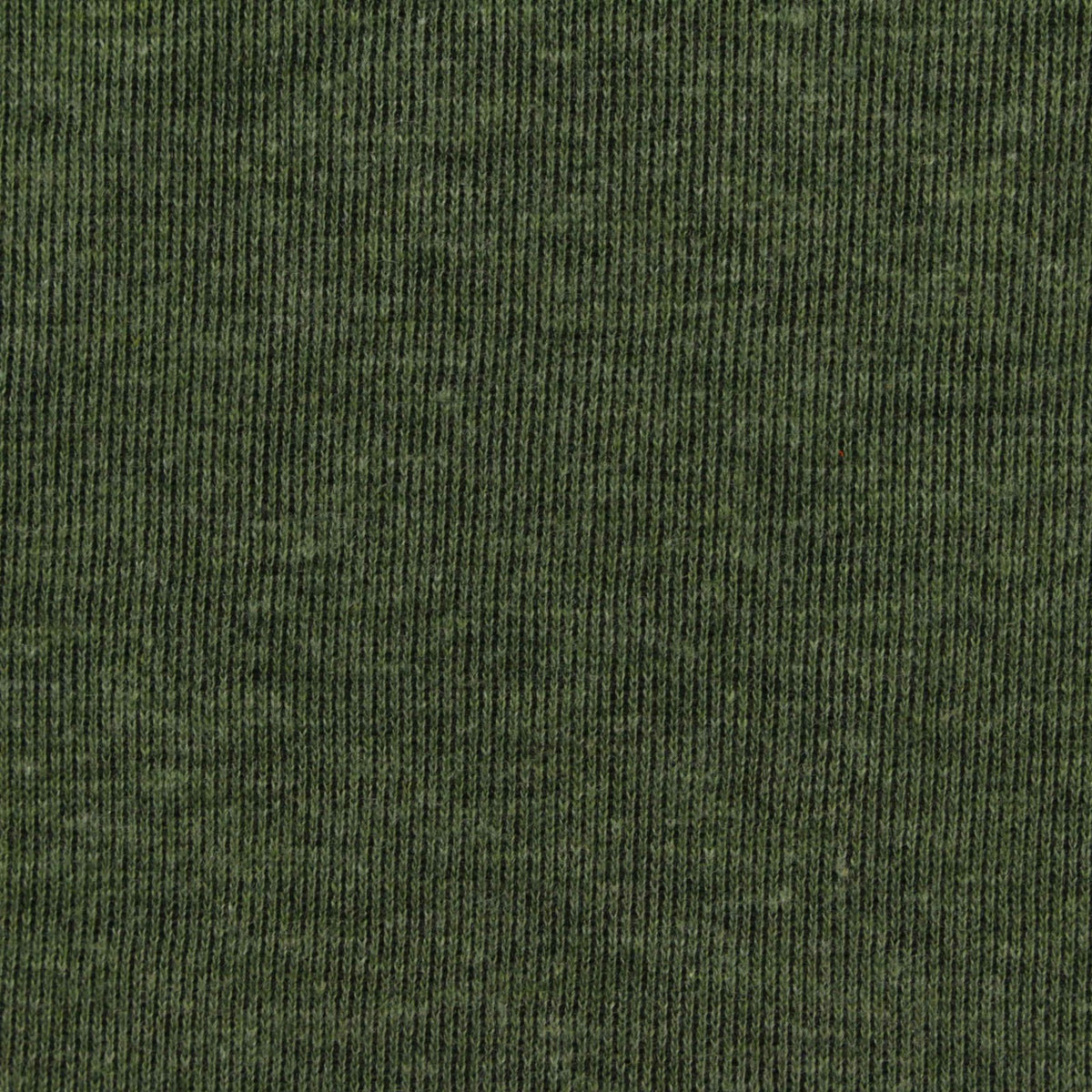 Green Heather Scuba Knit, Cotton-Poly, 262 gsm