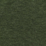 Green Heather Scuba Knit, Cotton-Poly