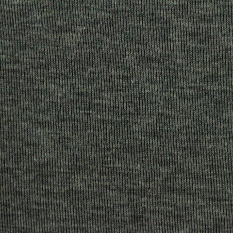 Dark Green Marl Scuba Knit, Cotton-Poly, 310 gsm