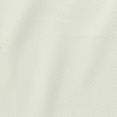 Polyester Stretch Birdseye Knit Fabric, 175 gsm, 152 cm — White