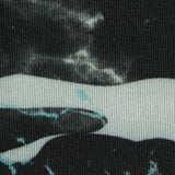 Dark Grey Abstract Knit, Poly-Spandex — texture