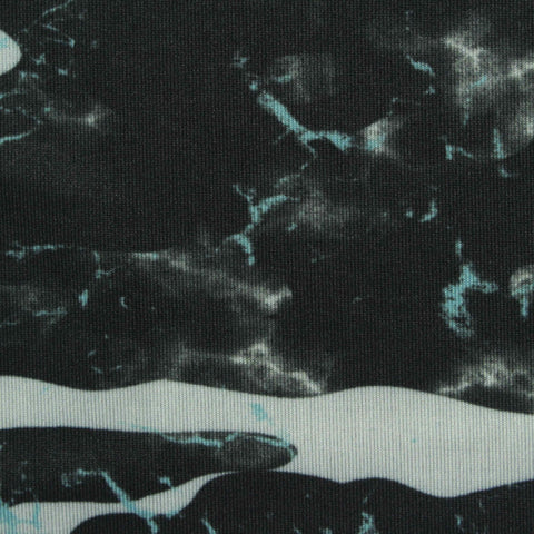 Dark Grey Abstract Knit, Poly-Spandex