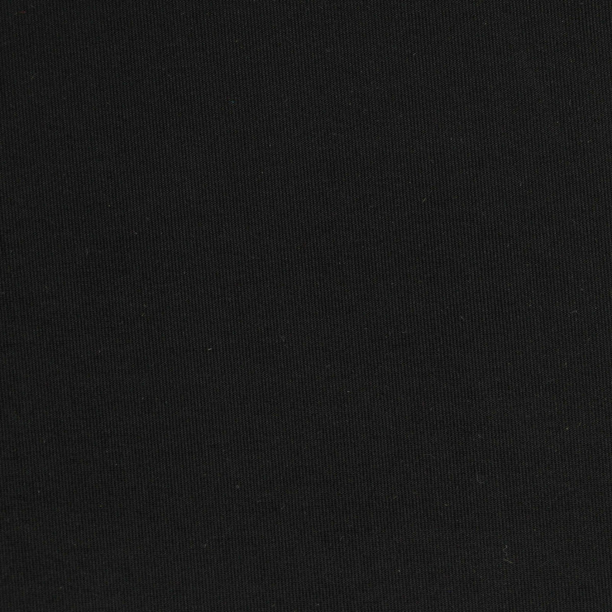 Nylon Stretch Jersey Knit Fabric, 180 gsm, 160 cm — Black, ref EF-245555