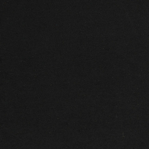 Nylon Stretch Jersey Knit Fabric, 180 gsm, 160 cm — Black, ref EF-245555