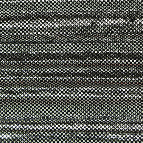 Silver Dots Plissé, Polyester