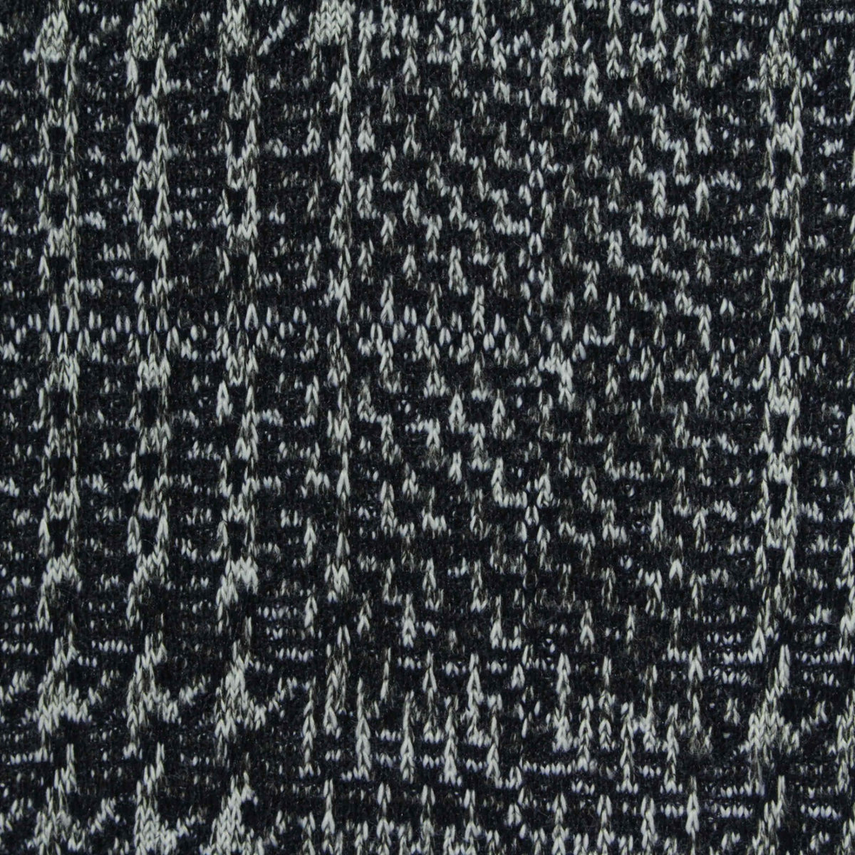 Black Marl Jacquard, 300 gsm