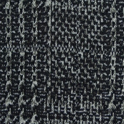 Black Marl Jacquard, 300 gsm