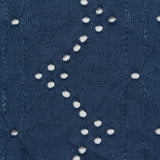 Blue Diamond Jacquard, Polyester