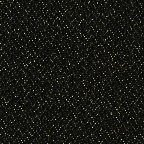 Gold Flecks Knit, Nylon-Metallic